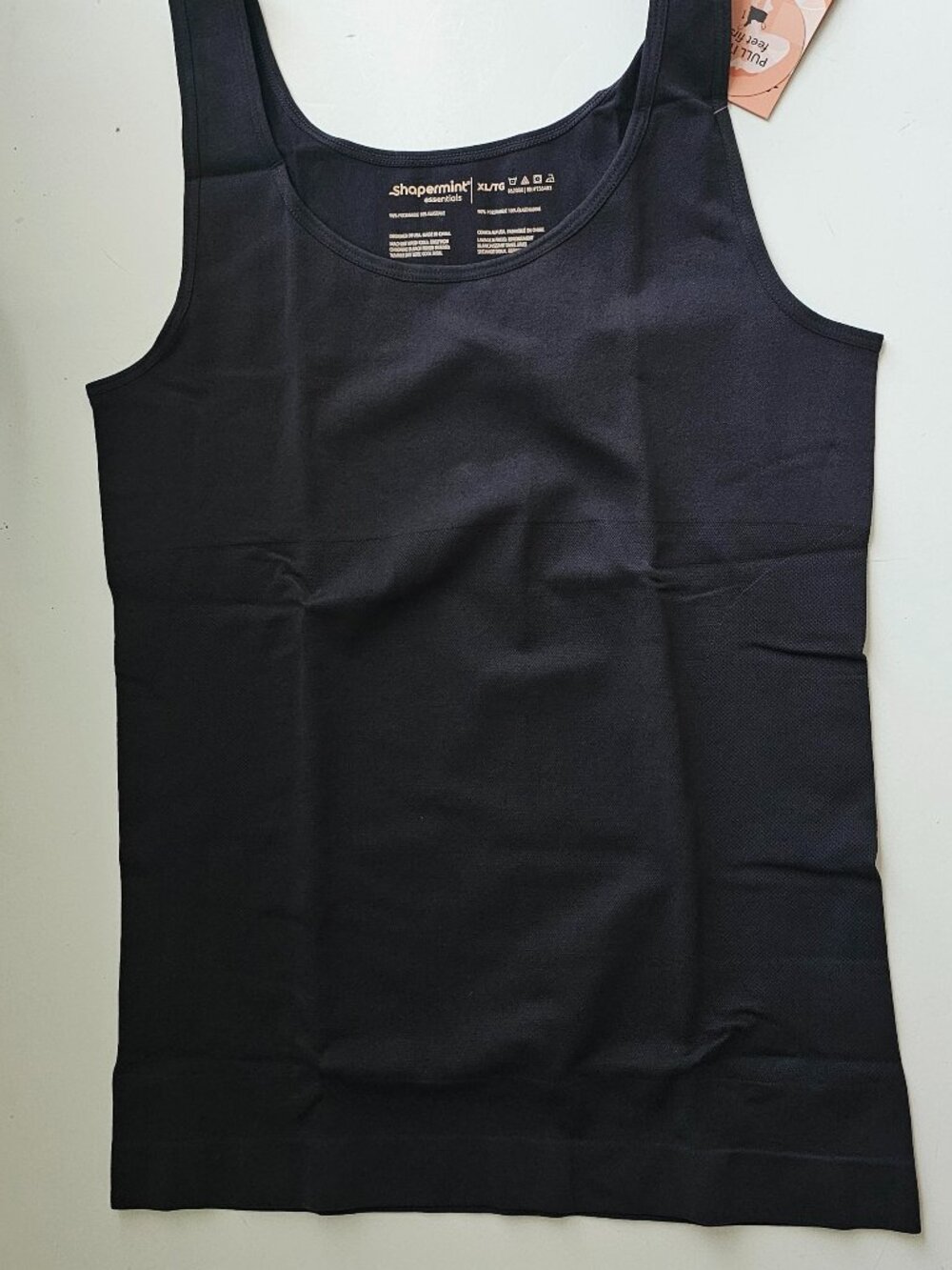Essentials All Day Every Day Tank Cami Black Size XL NWT